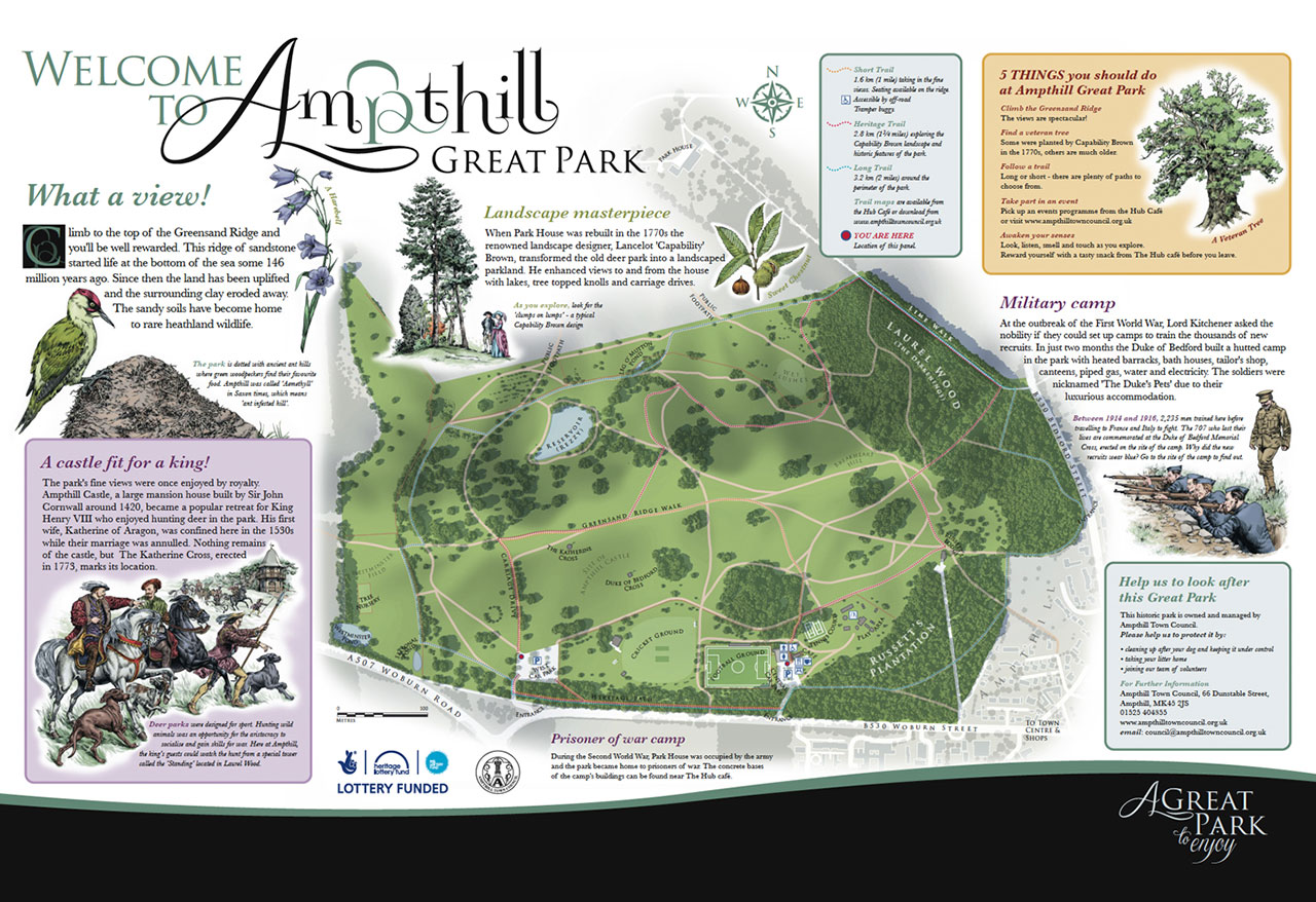 Ampthill Great Park, Ampthill, Bedfordshire